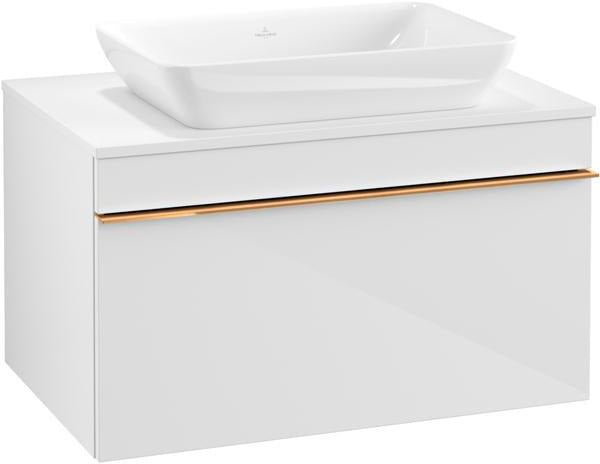 Villeroy & Boch Venticello Waschtischunterschrank 757 mm Glossy White mit Auszug