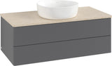 Villeroy & Boch Waschtischunterschrank Antao 1000 mm Anthrazit Matt mit SoftClosing