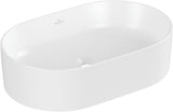 Villeroy & Boch Aufsatzwaschbecken Collaro 4A1956 560 x 360 mm Oval Weiß Alpin