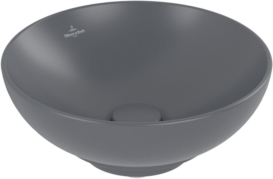 Villeroy & Boch Aufsatzwaschbecken Loop & Friends 4A4 501 Stone White CeramicPlus 380 mm