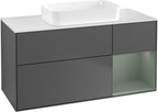 anthrazit / Mitteldichte Faserplatte (MDF) / G711G M