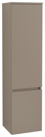 Villeroy & Boch Legato Hochschrank 400 mm Glossy White – Wandhängend, 2 Türen, Soft-Close