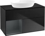 schwarz / Mitteldichte Faserplatte (MDF) / FA12H G