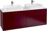 Villeroy & Boch Finion Waschtischunterschrank 1600 mm Glossy White Lacquer, 4 Auszüge