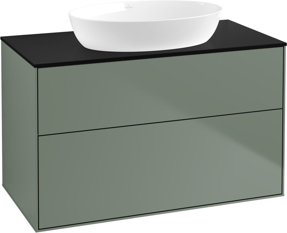 Villeroy & Boch Finion Waschtischunterschrank FA0200 1000 mm Glossy White Lacquer