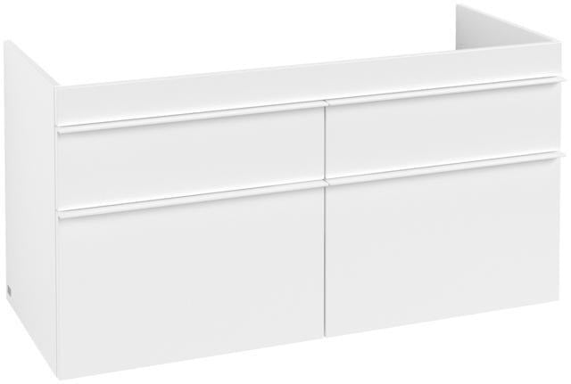 Villeroy & Boch VENTICELLO Waschtischunterschrank 1153 mm Santana Oak mit 4 Auszügen und Glasabtrennungen
