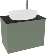 Villeroy & Boch Finion Waschbeckenunterschrank F87200GF – 800 mm, Glossy White Lacquer, mit Push-to-open