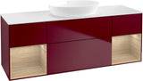Villeroy & Boch Finion Waschtischunterschrank GD01GF 1600 mm Glossy White Lacquer mit Beleuchtung