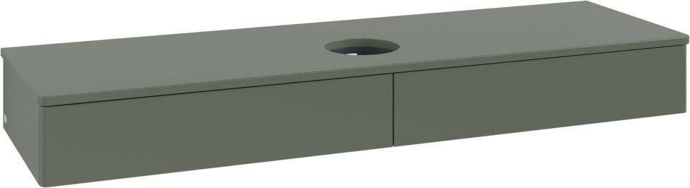 Villeroy & Boch Antao Waschtischunterschrank 1600 mm Anthracite Matt Lacquer mit LED-Beleuchtung