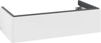 weiß / Mitteldichte Faserplatte (MDF) / K02000 988x256x493mm Eckig White Matt
