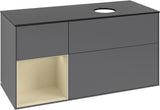 Villeroy & Boch Waschtischunterschrank Finion FA42G 1200 mm Glossy White Lacquer mit Beleuchtung