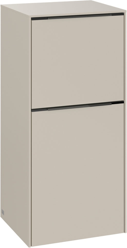 Villeroy & Boch Seitenschrank Subway 3.0 C59402 – 400 mm, Taupe, Soft-Close, wandmontiert