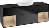 Villeroy & Boch Finion Waschtischunterschrank 1600 mm Glossy White Lacquer mit Beleuchtung