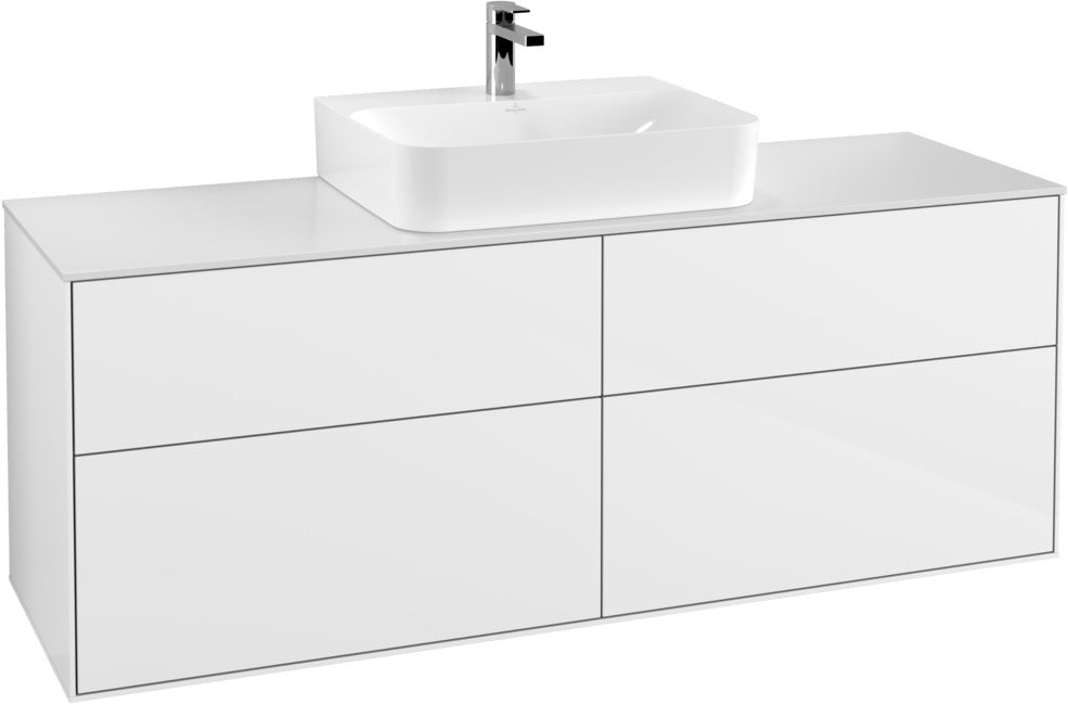 Villeroy & Boch Finion Waschtischunterschrank 1600 mm Glossy White Lacquer mit SoftClosing