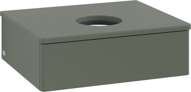 Villeroy & Boch Antao Waschtischunterschrank 600 mm Leaf Green Matt Lackiert mit LED-Beleuchtung