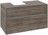 Villeroy & Boch Waschbeckenunterschrank Collaro 1000 mm Stone Oak mit LED-Beleuchtung