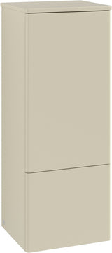 Villeroy & Boch Antao Mittelschrank L44000, 414 x 1039 x 356 mm, Glossy White Lacquer, mit Auszug und Tür