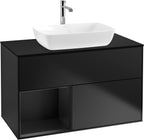 schwarz / Mitteldichte Faserplatte (MDF) / G772P D