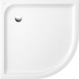 Villeroy & Boch Viertelkreis-Duschwanne O.novo Plus 6213C3 800x800x60mm Weiß Alpin mit Antirutsch