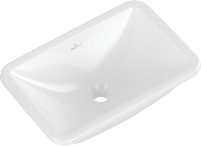 Villeroy & Boch Loop & Friends Unterbauwaschbecken 450x280mm Weiß Alpin CeramicPlus