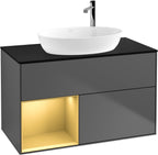anthrazit / Mitteldichte Faserplatte (MDF) / G892H F