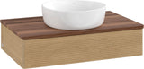 Villeroy & Boch Antao Waschbeckenunterschrank 800 mm Warm Walnut mit Auszugsbeleuchtung