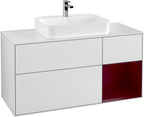 weiß / Mitteldichte Faserplatte (MDF) / F421H B 1200x603x501mm White Matt