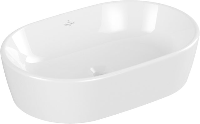 Villeroy & Boch Aufsatzwaschbecken Architectura 600x400mm Oval Weiß Alpin mit Überlauf