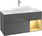 anthrazit / Mitteldichte Faserplatte (MDF) / G831H F
