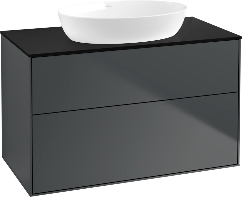 Villeroy & Boch Finion Waschtischunterschrank FA0200 1000 mm Glossy White Lacquer