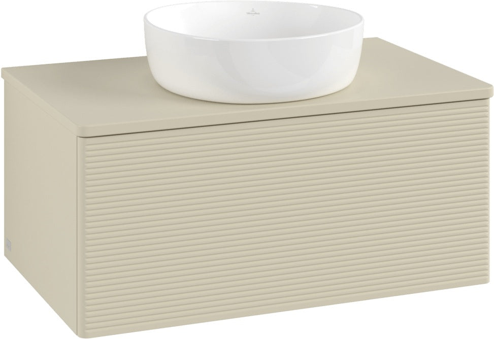 Villeroy & Boch Waschbeckenunterschrank Antao L30110 800x360x500mm Anthracite Matt Lacquer