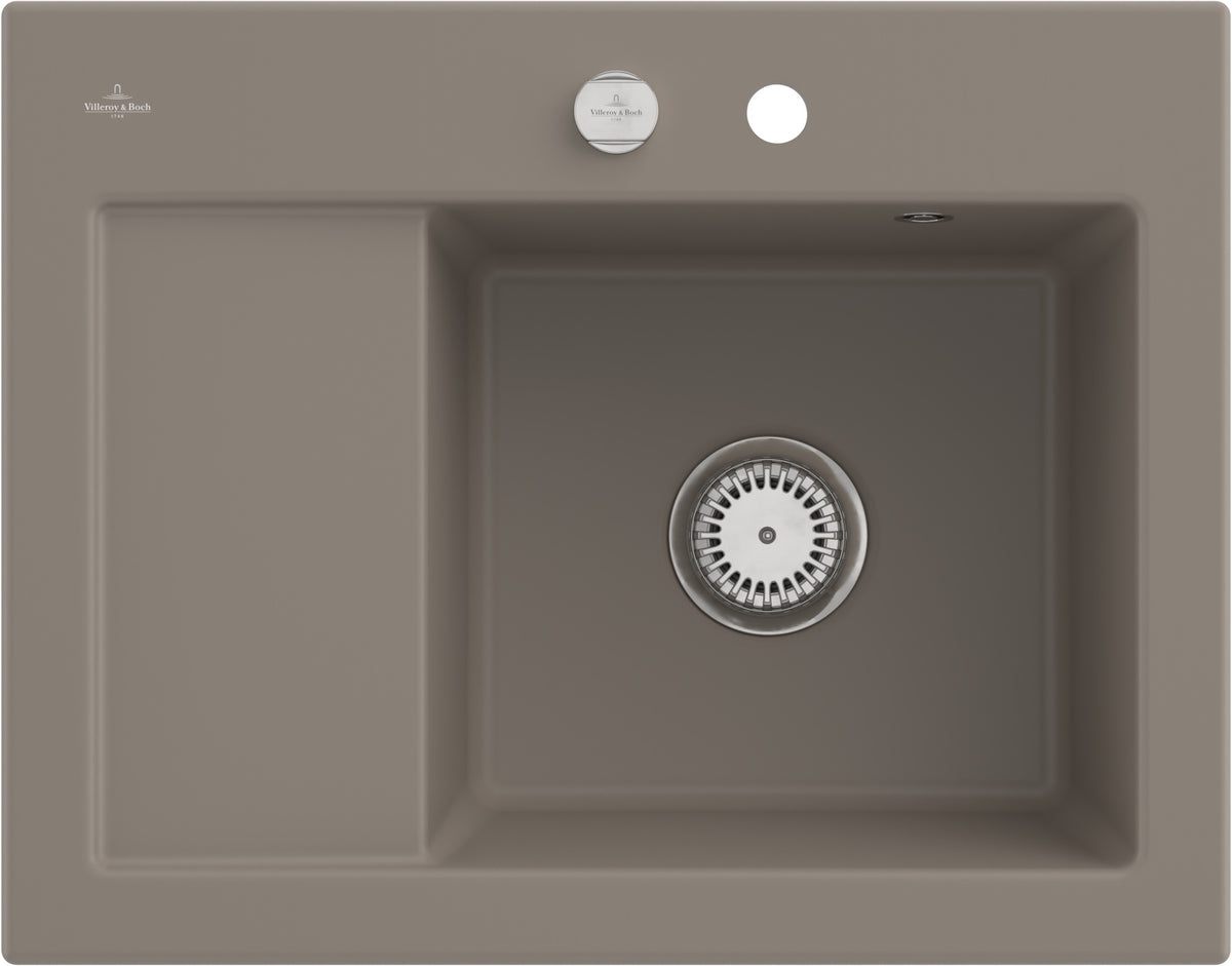Villeroy & Boch Einbauspüle Subway 45 Compact 331301 Weiß Alpin CeramicPlus 650x510mm