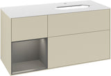 Villeroy & Boch Finion Waschbeckenunterschrank 1200 mm Glossy White Lacquer mit LED-Beleuchtung