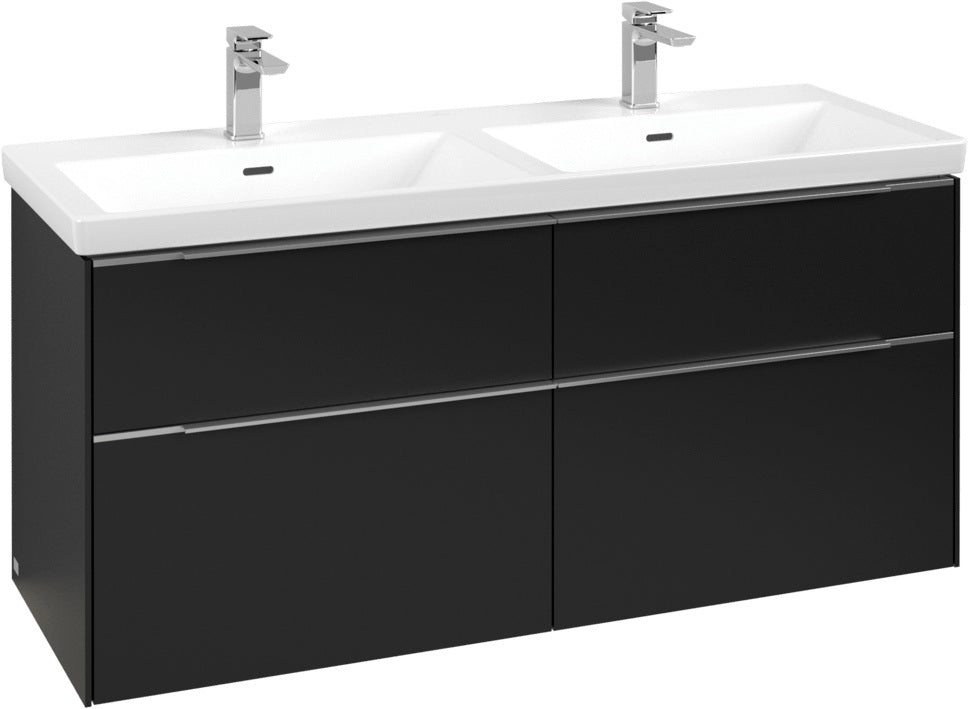 Villeroy & Boch Waschtischunterschrank Subway 3.0 C 568L0 1272 mm Brilliant White mit LED