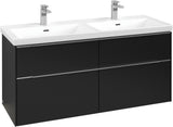 Villeroy & Boch Waschtischunterschrank Subway 3.0 C 568L0 1272 mm Brilliant White mit LED