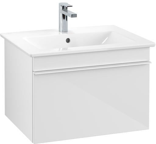 Villeroy & Boch Venticello Waschbeckenunterschrank 603 mm Glossy White mit Auszug