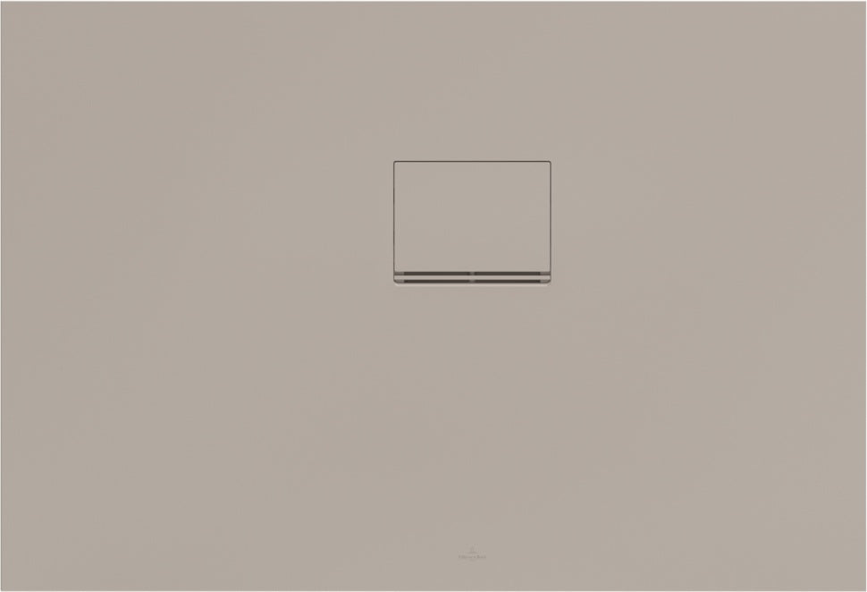 Villeroy & Boch Squaro Infinity Duschwanne 1100x700mm Morning Green – Rechteckig, Rutschhemmung C, Quaryl