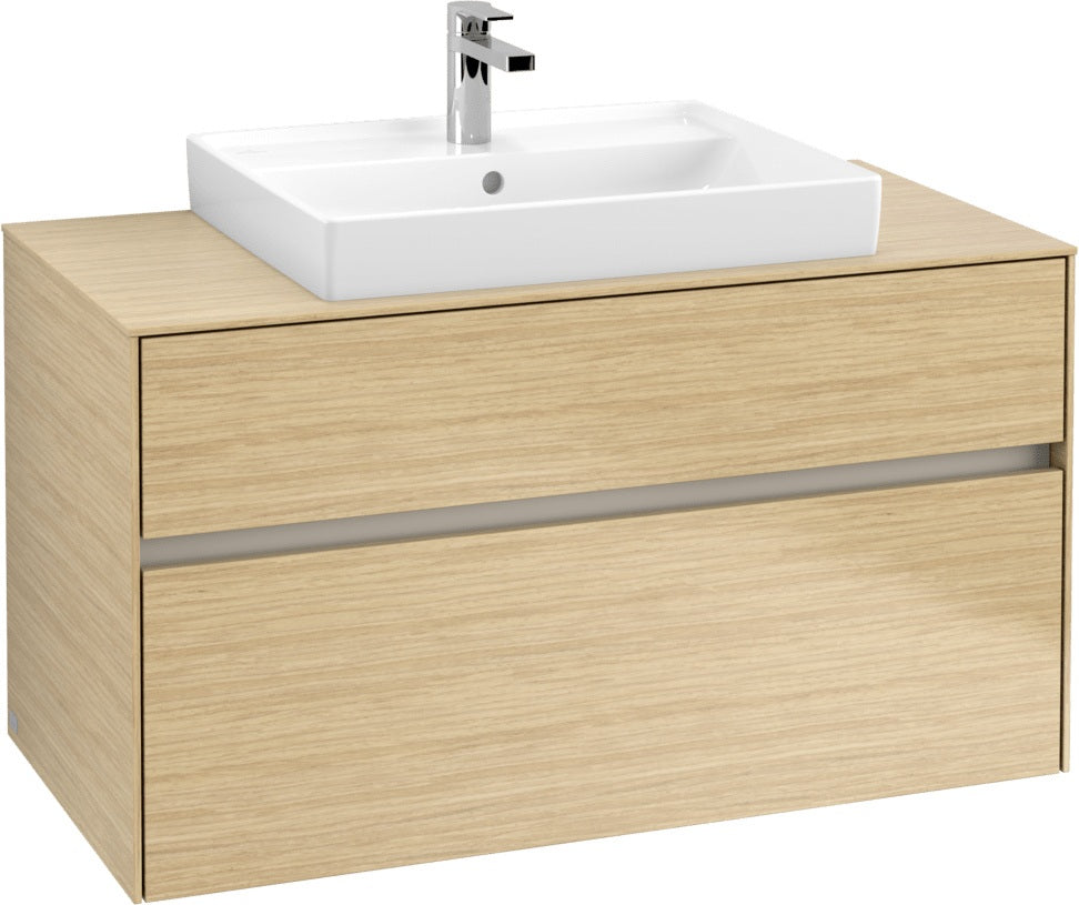 Villeroy & Boch Waschtischunterschrank Collaro Nordic Oak 1000 mm mit SoftClosing
