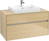 Villeroy & Boch Waschtischunterschrank Collaro Nordic Oak 1000 mm mit SoftClosing