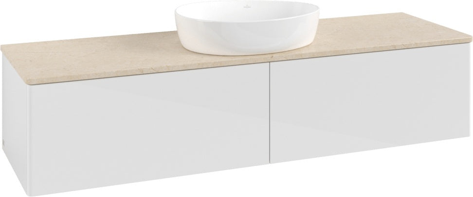 Villeroy & Boch Waschtischunterschrank Antao K36010 1600 mm Glossy White Lacquer