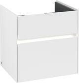 Villeroy & Boch Waschbeckenunterschrank Collaro C008 B0 Kansas Oak mit LED-Beleuchtung und SoftClosing