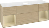Villeroy & Boch Finion Waschtischunterschrank GD01GF 1600 mm Glossy White Lacquer mit Beleuchtung