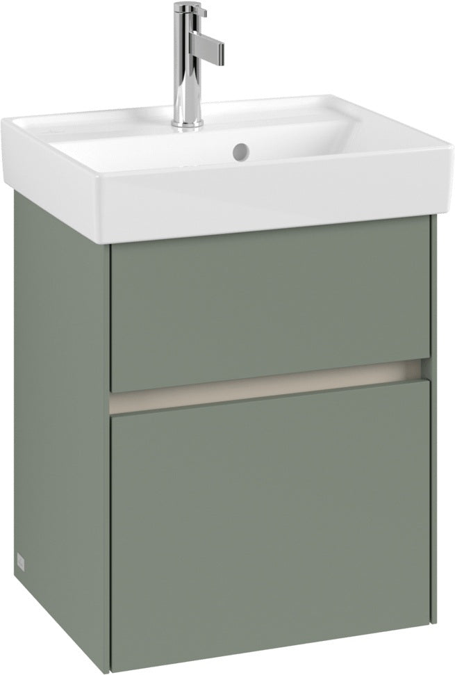 Villeroy & Boch Waschtischunterschrank Collaro C006 Glossy White 460 mm mit LED-Beleuchtung
