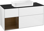weiß / Mitteldichte Faserplatte (MDF) / G292G N 1200x603x501mm Glossy White