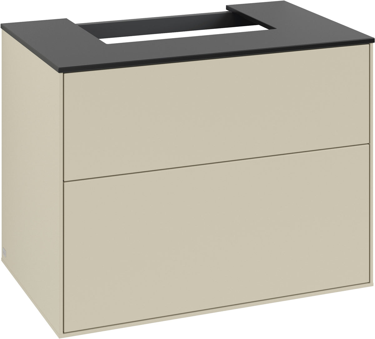 Villeroy & Boch Finion Waschbeckenunterschrank 800 mm Glossy White Lacquer – Wandmontage, 2 Auszüge