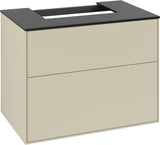 Villeroy & Boch Finion Waschbeckenunterschrank 800 mm Glossy White Lacquer – Wandmontage, 2 Auszüge