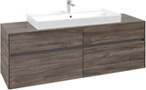 Villeroy & Boch Collaro Waschtischunterschrank 1600 mm Stone Oak – 4 Auszüge, SoftClosing