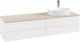 Villeroy & Boch Antao Waschtischunterschrank 1600 mm White Matt Lacquer mit LED-Beleuchtung