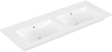 Villeroy & Boch Venticello Schrank-Doppelwaschtisch 1300x500mm Weiß Alpin
