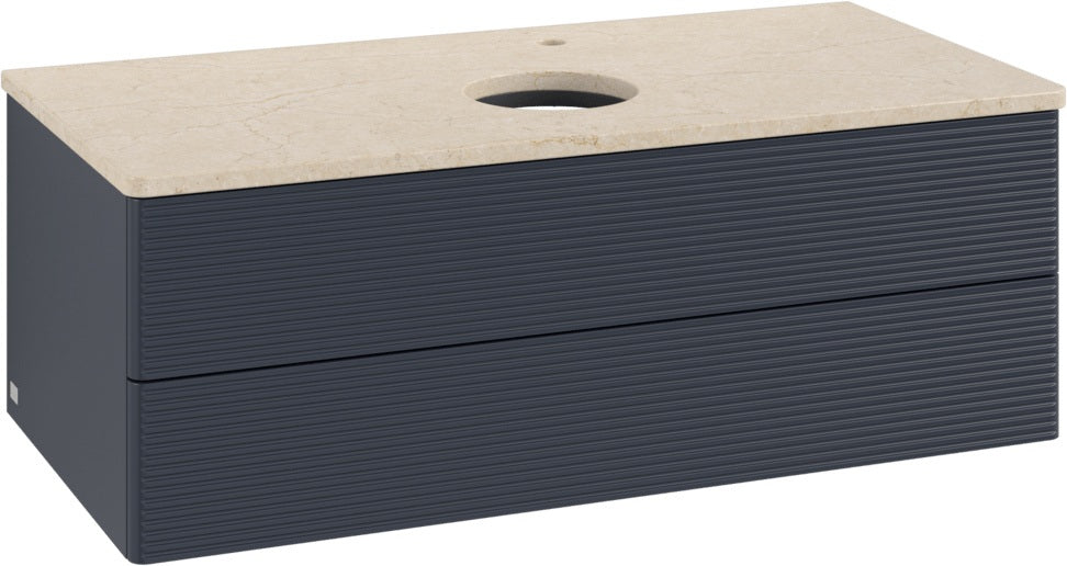 Villeroy & Boch Waschtischunterschrank Antao L20153 1000 mm Anthracite Matt Lacquer mit Hahnlochbohrung